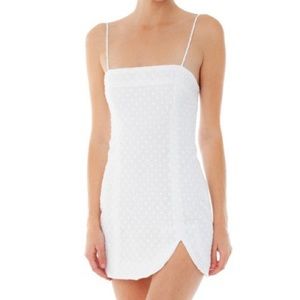 White Are You Am I eyelet Chiaki dress